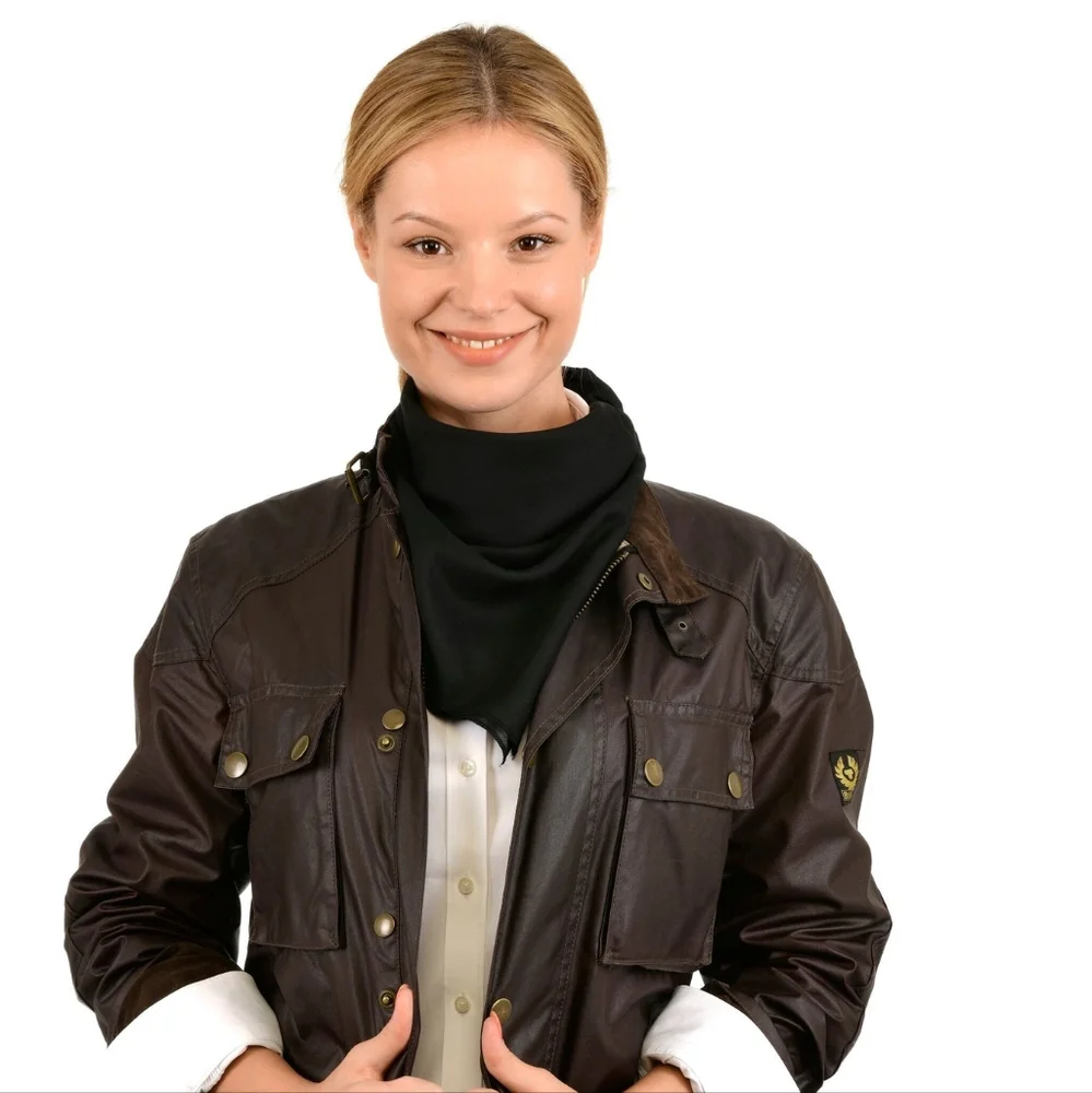 NWT Charlie the Filtered Scarf! Ev2 Filtered Bandana Scarf Mask in Black MERV 16 - Picture 6 of 11